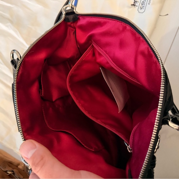 Coach Black Signature Shoulder Bag - Picture 3 of 3